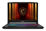 MSI Katana 15 HX B14WFK-610NL Intel® Core™ i7 i7-14650HX Laptop 39,6 cm (15.6") Fuld HD 16 GB DDR5-SDRAM 512 GB SSD NVIDIA GeForce RTX 5060 Wi-Fi 6E (802.11ax) Windows 11 Home Sort