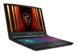MSI Katana 15 HX B14WFK-610NL Intel® Core™ i7 i7-14650HX Laptop 39,6 cm (15.6") Fuld HD 16 GB DDR5-SDRAM 512 GB SSD NVIDIA GeForce RTX 5060 Wi-Fi 6E (802.11ax) Windows 11 Home Sort