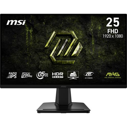 MSI MAG 256F E20 computer monitor 62.2 cm (24.5") 1920 x 1080 pixels Full HD LCD Black