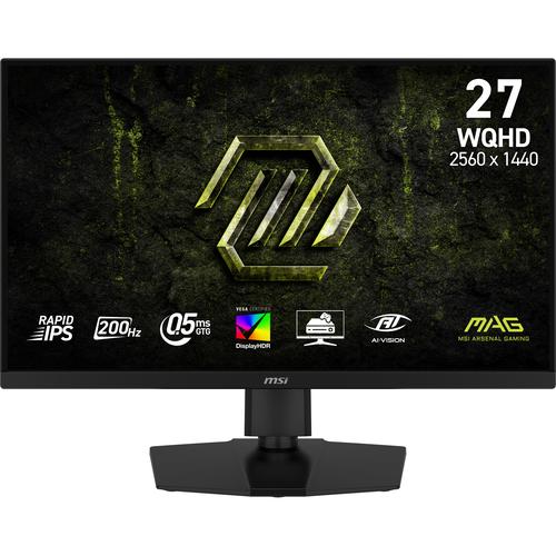 MSI MAG 274QPF E20 computer monitor 68.6 cm (27") 2560 x 1440 pixels Wide Quad HD LCD Black