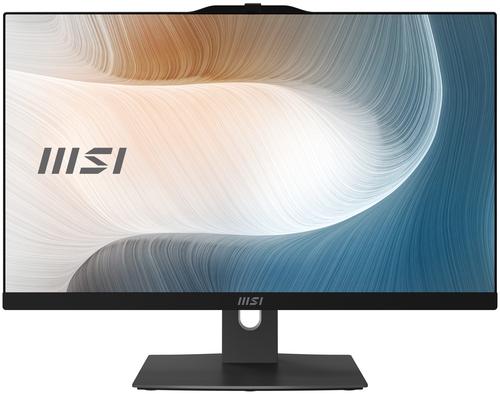 MSI Modern AM242P 1M-2274EU All-in-One PC/workstation Intel Core 5 120U 60.5 cm (23.8") 1920 x 1080 pixels 16 GB DDR5-SDRAM 512 GB SSD Windows 11 Pro Wi-Fi 6E (802.11ax) Black