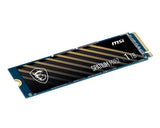 MSI SPATIUM M452 PCIE 4.0 NVME M.2 1TB internal solid state drive PCI Express 4.0 3D NAND