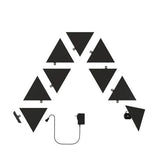 Nanoleaf | Shapes Black Triangles Starter Kit (9 panels) | 42 W | WiFi
