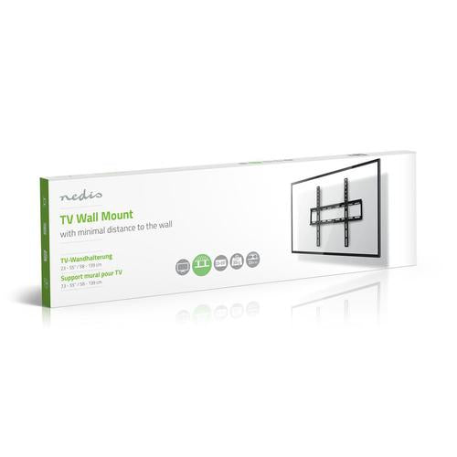 Nedis TVWM1031BK tv-beslag 139,7 cm (55") Sort