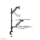 Neomounts DS90-325BL1 skærmbeslag og -stativer 81,3 cm (32") Skrivebord Sort