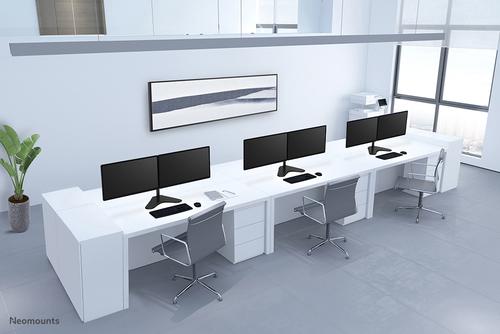 Neomounts FPMA-D550DDBLACK skærmbeslag og -stativer 81,3 cm (32") Skrivebord Sort