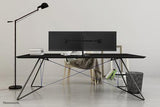 Neomounts FPMA-D550DDBLACK skærmbeslag og -stativer 81,3 cm (32") Skrivebord Sort