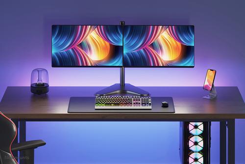 Neomounts FPMA-D550DDBLACK skærmbeslag og -stativer 81,3 cm (32") Skrivebord Sort