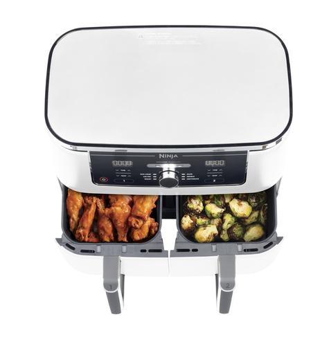 Ninja AF400EU Double 9.5 L Stand-alone 2470 W Hot air fryer White