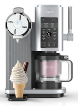 Ninja NC701EU ice cream maker 0.48 L 800 W Black, Silver