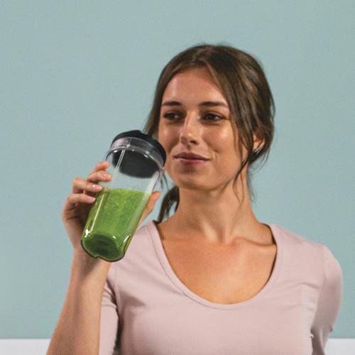Ninja QB3001 0.47 L Tabletop blender 700 W Black, Silver