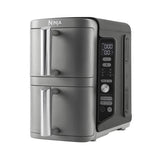 Ninja SL400EU frituregryde Dobbelt 9,5 L 2470 W Varmluftsteger Sort, Grå