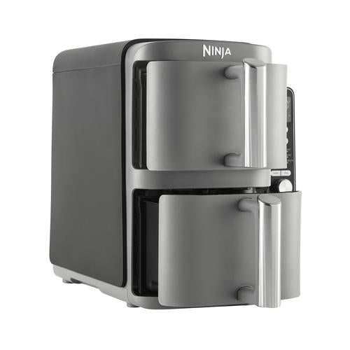 Ninja SL400EU frituregryde Dobbelt 9,5 L 2470 W Varmluftsteger Sort, Grå