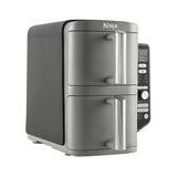 Ninja SL400EU frituregryde Dobbelt 9,5 L 2470 W Varmluftsteger Sort, Grå
