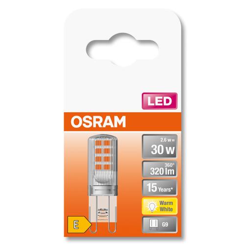 Osram STAR LED bulb Warm white 2700 K 2.6 W G9 E