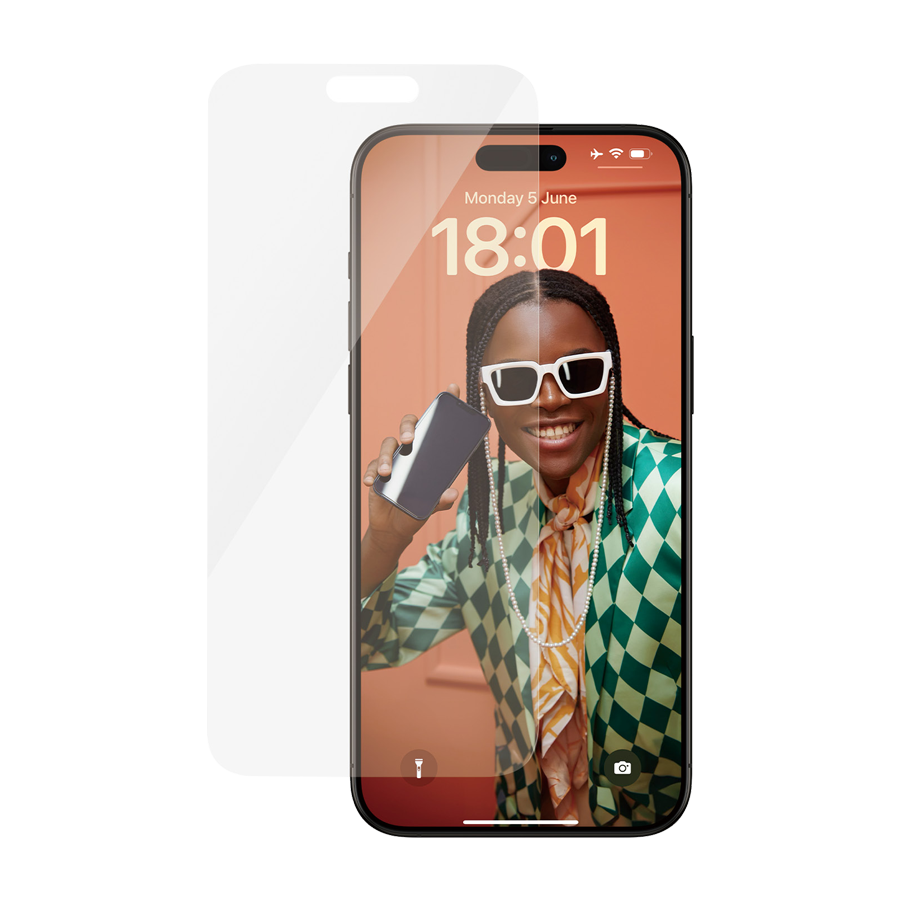 PANZERGLASS TIL IPHONE 15 PRO MAX, CLASSIC FIT