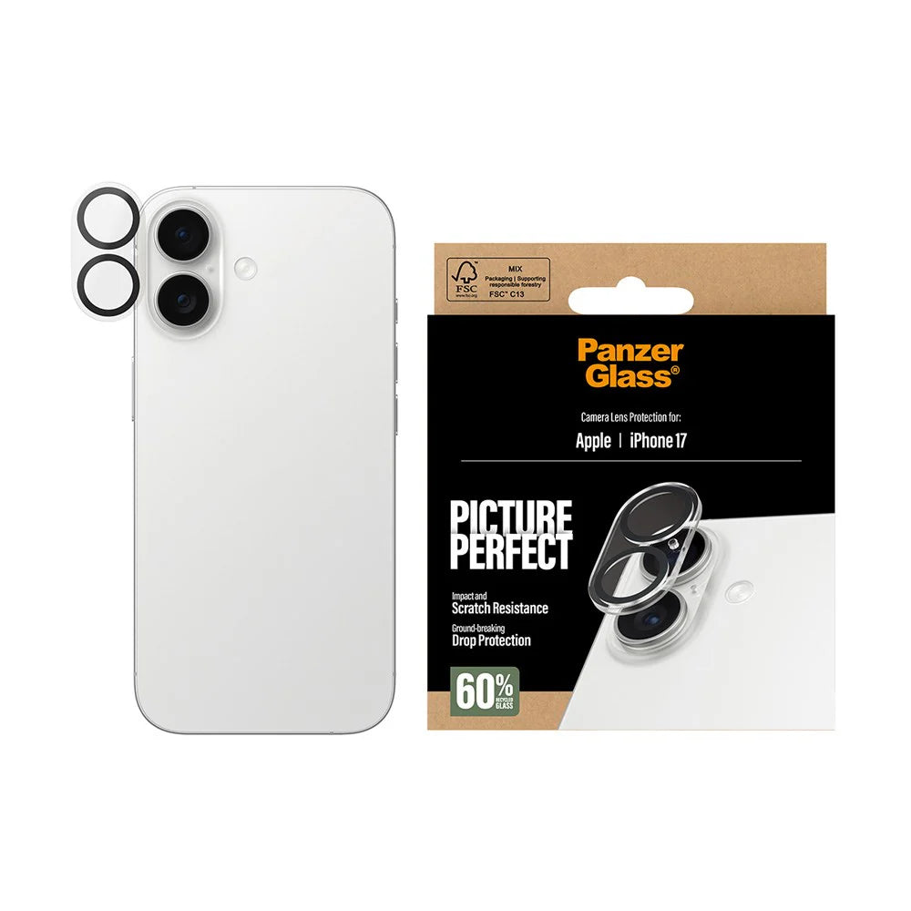PANZERGLASS PICTUREPERFECT KAMERALINSEBESKYTTER TIL IPHONE 17