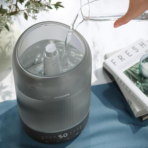 Philips 1000 series HU1510/03 humidifier Ultrasonic 3 L Silver 19.6 W