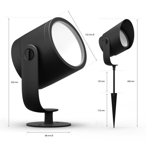 Philips Hue White and Color ambiance Lily XL udendørs spot