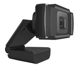 Platinet USB Webcam, Two Megapixels, 1080p Full HD, USB-A, Integrated Microphone, Adjustable Clip Base, 30-50 frames per second, Black, One Year Warranty, Box