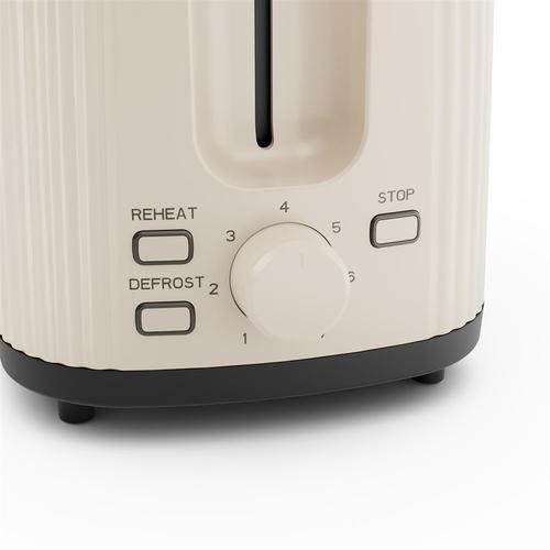 Princess Wave Toaster | 142337 | Power 930 W | Number of slots 2 | Housing material Plastic | Beige