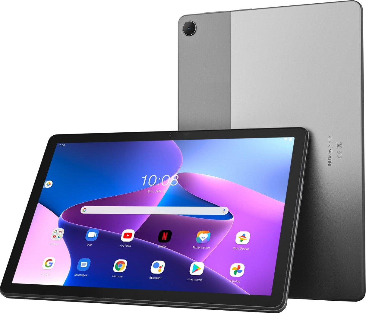 Lenovo Tab M10 (3. Gen) 10,1" 4G LTE-tablet (Storm Gray)