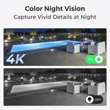Reolink W330 - 4K Wi-Fi 6 Camera, 2.4/5 GHz Dual-Band Wi-Fi, Color Night Vision, Person/Vehicle/Animal Detection