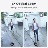 Reolink P437 - 4K Outdoor Camera, IK10 Vandal-Proof, PoE, 5X Optical Zoom, Color Night Vision, Smart Detection