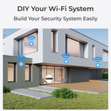 Reolink W330 - 4K Wi-Fi 6 Camera, 2.4/5 GHz Dual-Band Wi-Fi, Color Night Vision, Person/Vehicle/Animal Detection