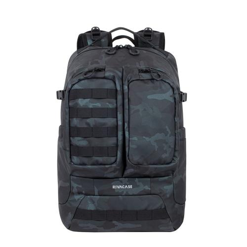Rivacase Sherwood backpack Rucksack Camouflage, Navy Polyester, Polyurethane