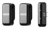RODE Wireless Micro Black Clip-on microphone