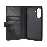 Buffalo Samsung Galaxy A37 Etui 2-i-1 Ægte Læder 3 Kortlommer Sort