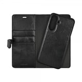 Buffalo Samsung Galaxy A37 Etui 2-i-1 Ægte Læder 3 Kortlommer Sort