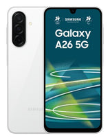 Samsung Galaxy A26 17 cm (6.7") Hybrid Dual SIM Android 15 5G USB Type-C 6 GB 128 GB 5000 mAh Hvid
