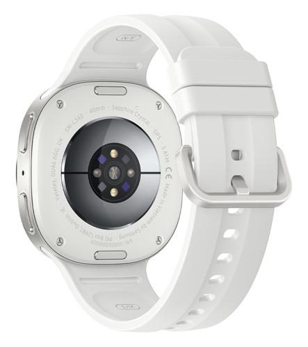 Samsung Galaxy Watch9 3.3 cm (1.3") AMOLED 40 mm Digital 438 x 438 pixels Touchscreen Silver Wi-Fi GPS (satellite)