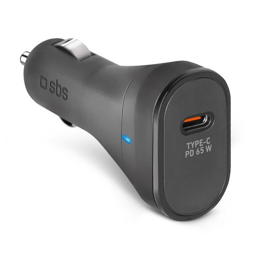 SBS TECRPD65W mobile device charger Mobile phone, Smartphone, Tablet Black Cigar lighter Fast charging Auto