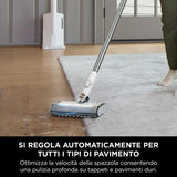 Sharkclean BU3521EU stick vacuum/electric broom 2-in-1 stick vacuum Battery Dry Bagless 21.6 W Blue, White