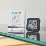 Shelly H&T Gen3 Indendørs/udendørs Temperatur og luftfugtighedssensor Fritstående Kabel & trådløs