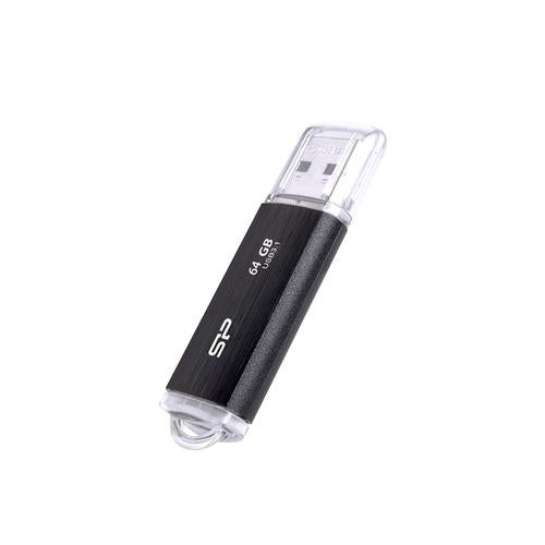 Silicon Power Blaze B02 USB flash drive 64 GB USB Type-A 3.2 Gen 1 (3.1 Gen 1) Black