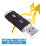 Silicon Power Blaze B02 USB flash drive 64 GB USB Type-A 3.2 Gen 1 (3.1 Gen 1) Black
