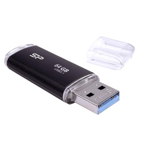 Silicon Power Blaze B02 USB flash drive 64 GB USB Type-A 3.2 Gen 1 (3.1 Gen 1) Black