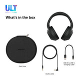 Sony ULT WEAR - Wireless Bluetooth Headphones with ULT POWER SOUND, Ultimate Deep Bass, Noise Cancelling, Clear Call Quality, Up to 30hr Battery Life, IOS & Android
