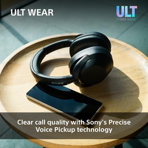 Sony ULT WEAR - Wireless Bluetooth Headphones with ULT POWER SOUND, Ultimate Deep Bass, Noise Cancelling, Clear Call Quality, Up to 30hr Battery Life, IOS & Android
