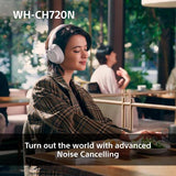 Sony WHCH720NP.CE7 hovedtelefoner/headset Kabel & trådløs Opkald/musik USB Type-C Bluetooth Blå
