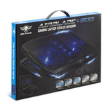 Spirit of Gamer Airblade 600 laptop cooling pad 43.2 cm (17") 1500 RPM Black, Blue