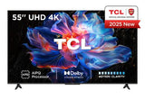 TCL V6C 55V6C TV 139.7 cm (55") 4K Ultra HD Smart TV Wi-Fi Metallic 270 cd/m²
