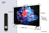 TCL V6C 55V6C TV 139.7 cm (55") 4K Ultra HD Smart TV Wi-Fi Metallic 270 cd/m²