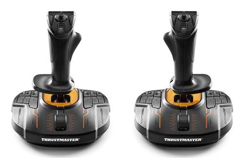 Thrustmaster T.16000M FCS SPACE SIM DUO Sort, Orange USB Flightstick Analog/digital PC