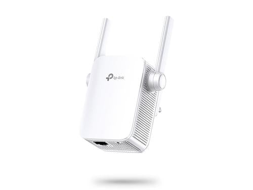 TP-Link RE205 V3 netværk forlænger Netværksgentager Hvid 10, 100 Mbit/s