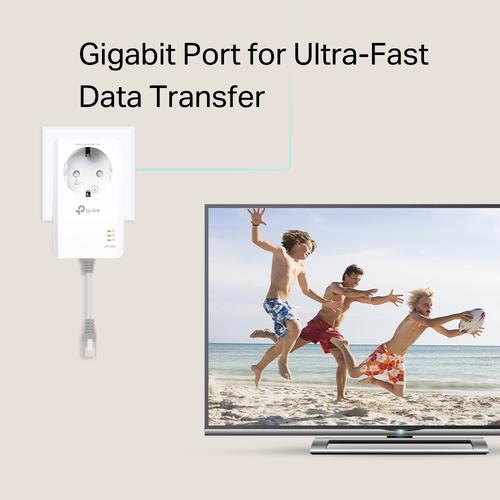 TP-Link TL-PA7017P PowerLine network adapter 1000 Mbit/s Ethernet LAN White 1 pc(s)
